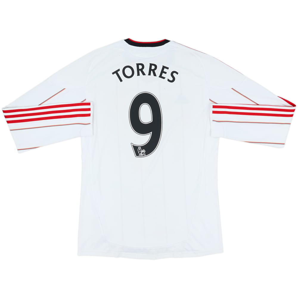 2010-11 Liverpool Away L/S Shirt Torres #9 - 5/10 - (M)