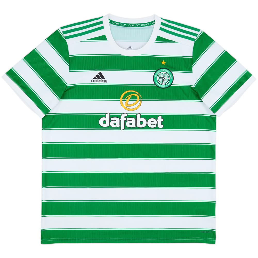 2021-22 Celtic Home Shirt - 10/10 - (XL)
