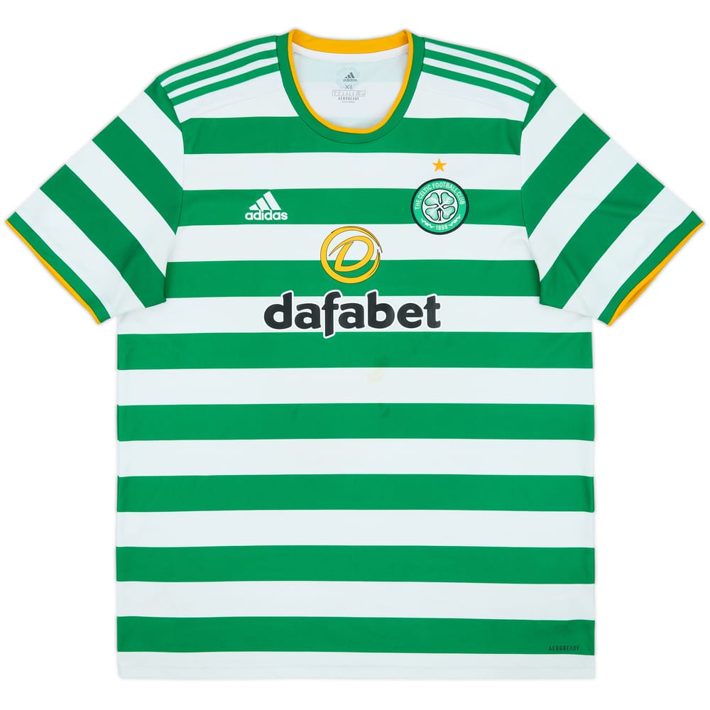 2020-21 Celtic Home Shirt - 7/10 - (XL)