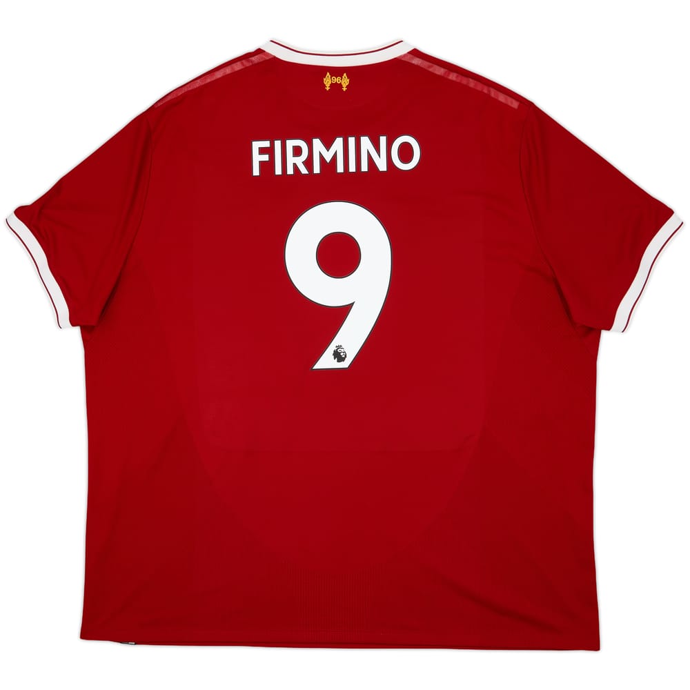 2017-18 Liverpool 125 Years Home Shirt Firmino #9 - 7/10 - (3XL)