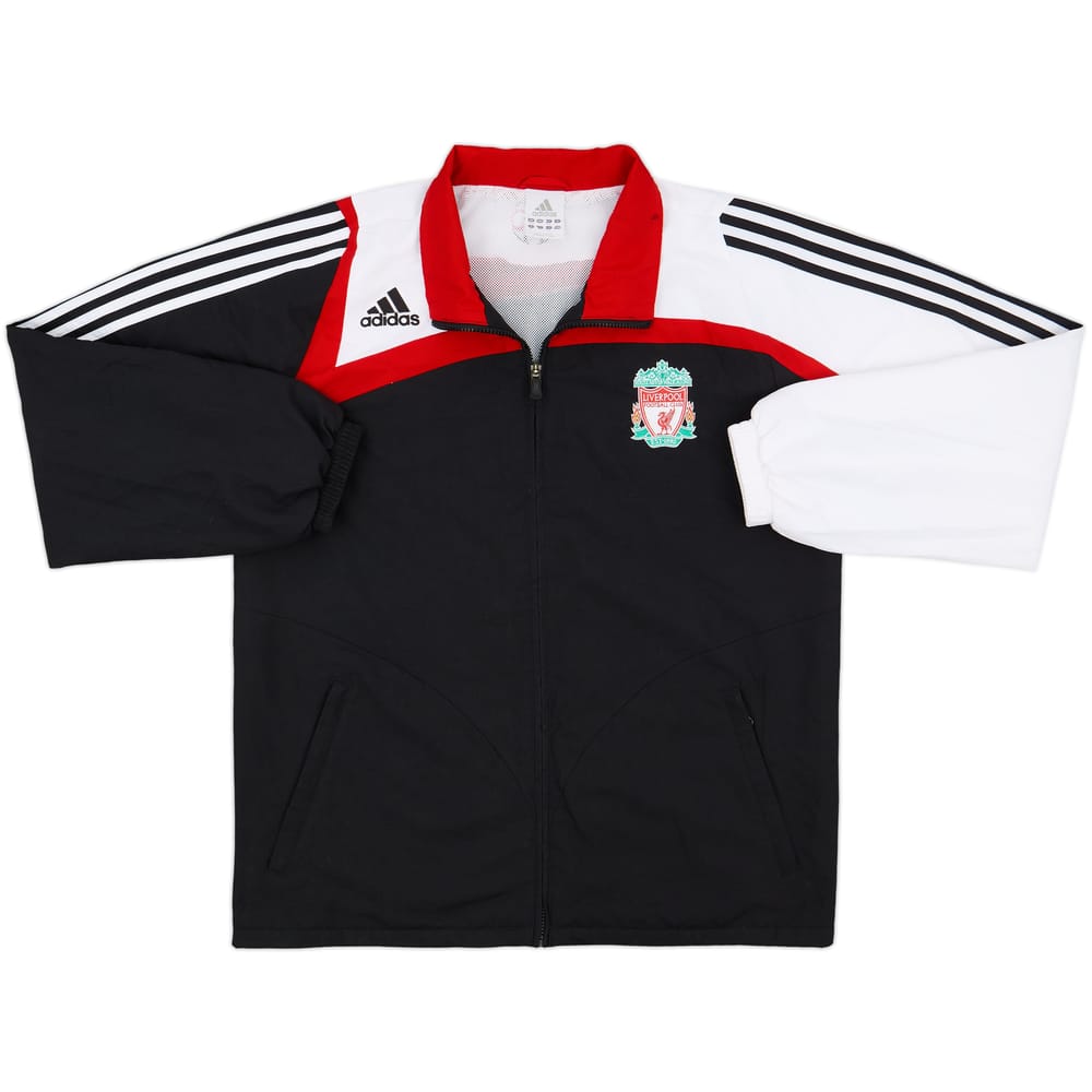 2007-08 Liverpool adidas Track Jacket - 9/10 - (L)