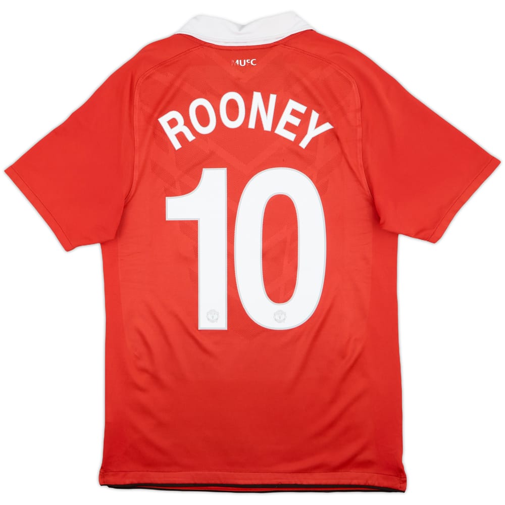 2010-11 Manchester United Home Shirt Rooney #10 - 6/10 - (S)