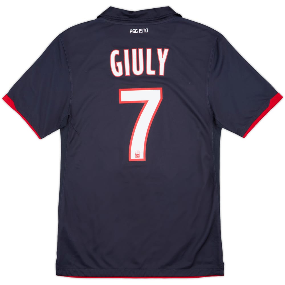 2010-11 Paris Saint-Germain Away Shirt Giuly #7 - 10/10 - (S)
