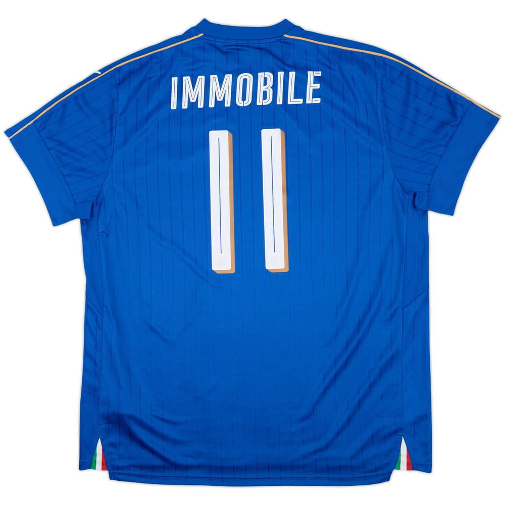 2016-17 Italy Home Shirt Immobilie #11 - 10/10 - (XXL)