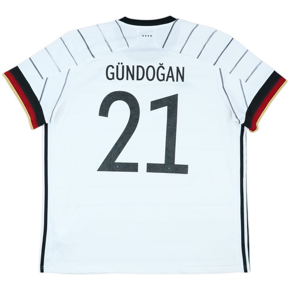 2020-21 Germany Home Shirt Gundogan #21 - 7/10 - (XXL)
