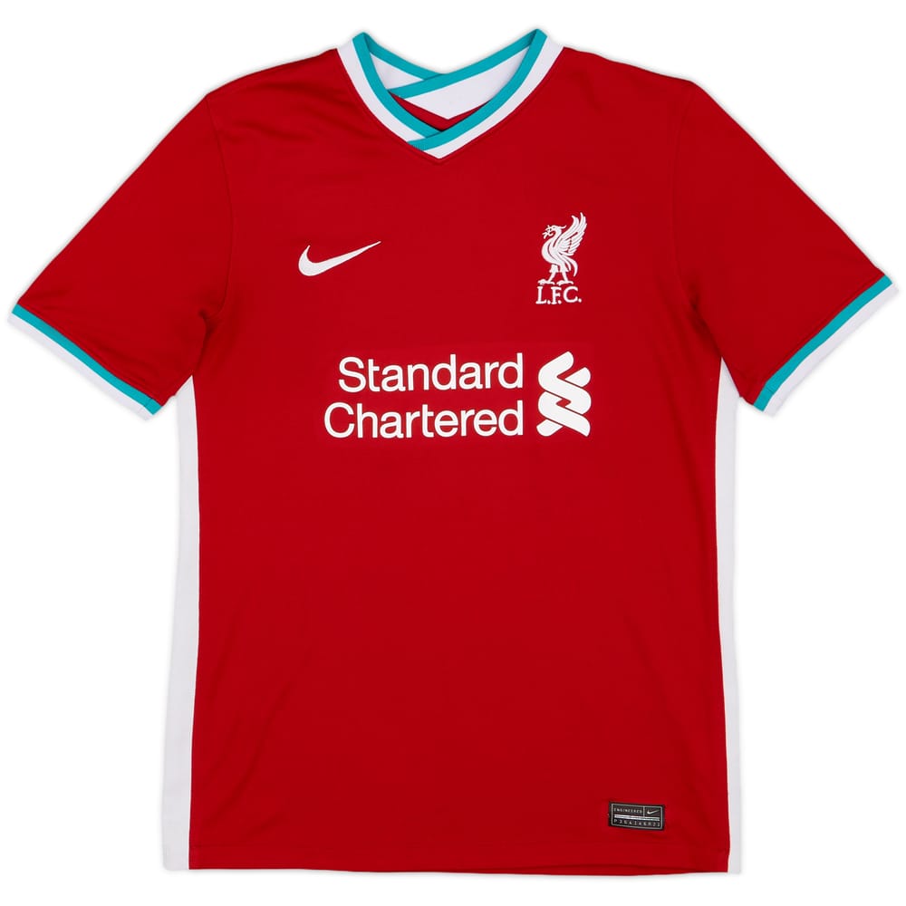 2020-21 Liverpool Home Shirt - 8/10 - (L.Boys)