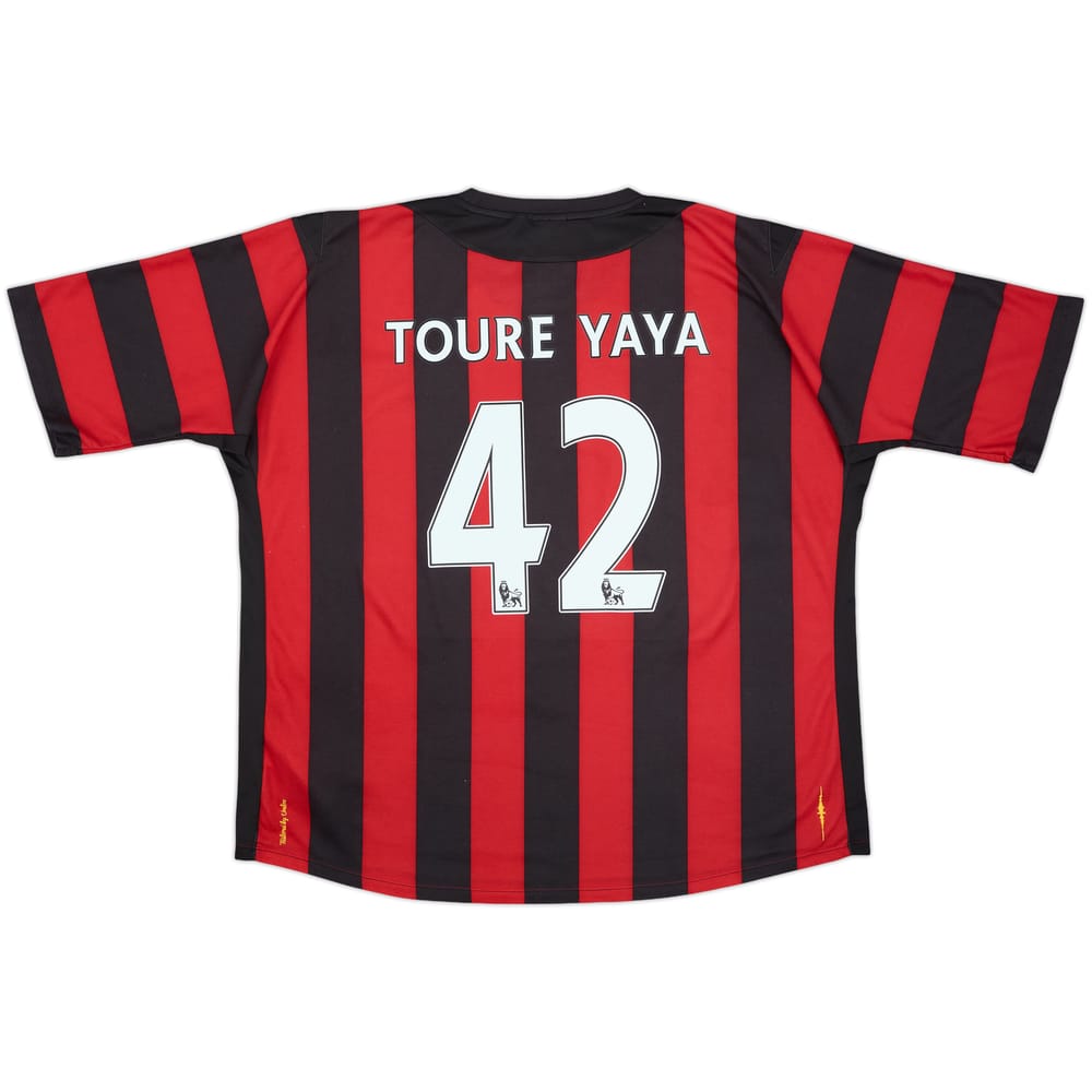 2011-12 Manchester City Away Shirt Toure Yaya #42 - 8/10 - (3XL)