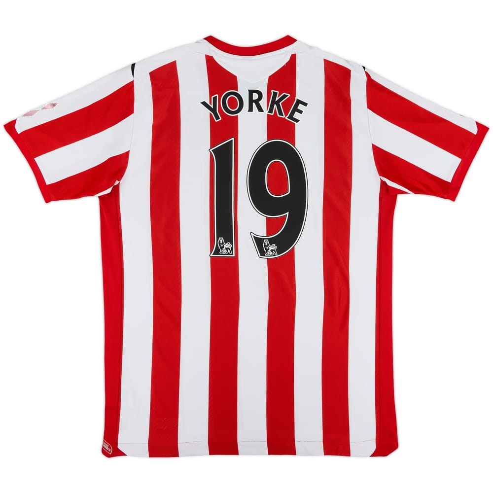 2008-09 Sunderland Home Shirt Yorke #19 - 7/10 - (XL)