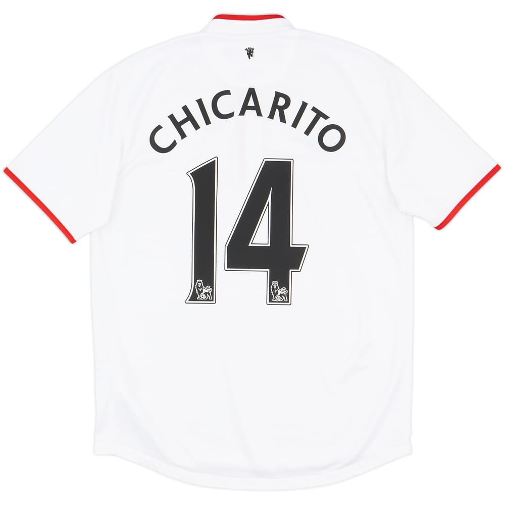 2012-14 Manchester United Away Shirt Chicharito #14 - 6/10 - (M)
