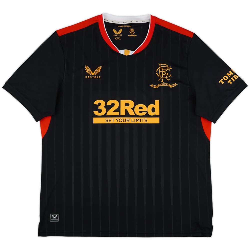 2021-22 Rangers '150 Years Anniversary' Away Shirt - 10/10 - (3XL)