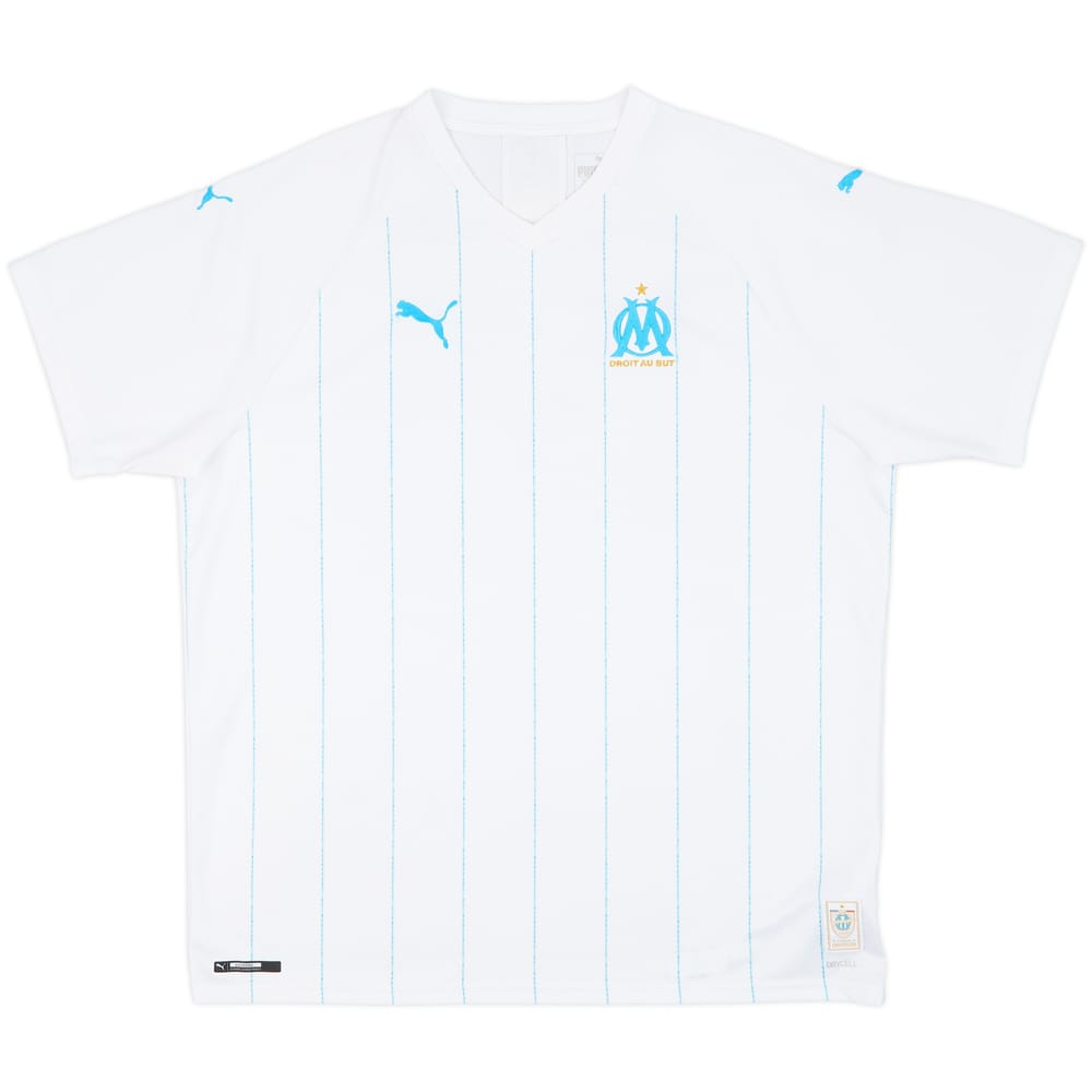 2019-20 Olympique Marseille Home Shirt - 9/10 - (XXL)
