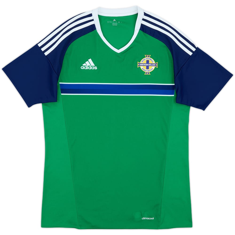 2016-17 Northern Ireland Home Shirt - 8/10 - (M)