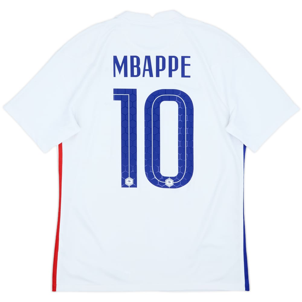 2020-21 France Away Shirt Mbappe #10 - 8/10 - (M)