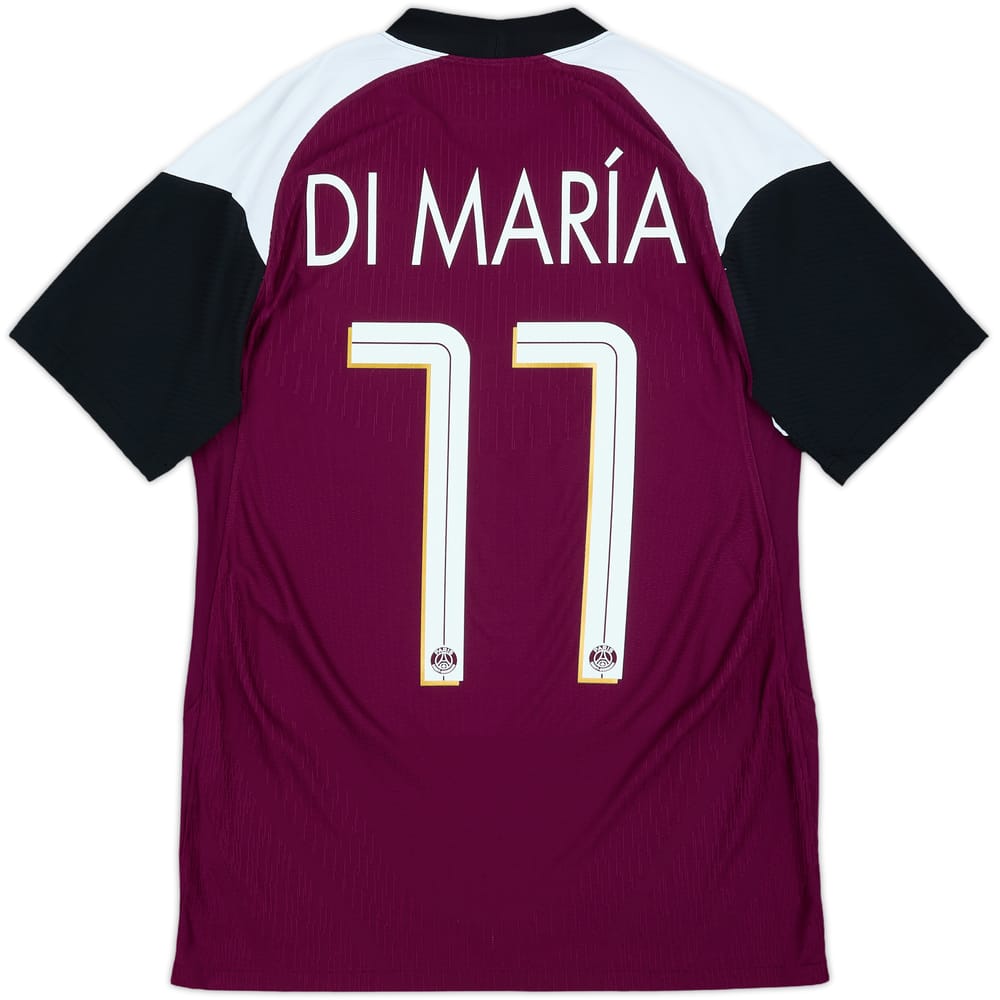 2020-21 Paris Saint-Germain Authentic Third Shirt DiMaria #11 - 7/10 - (S)