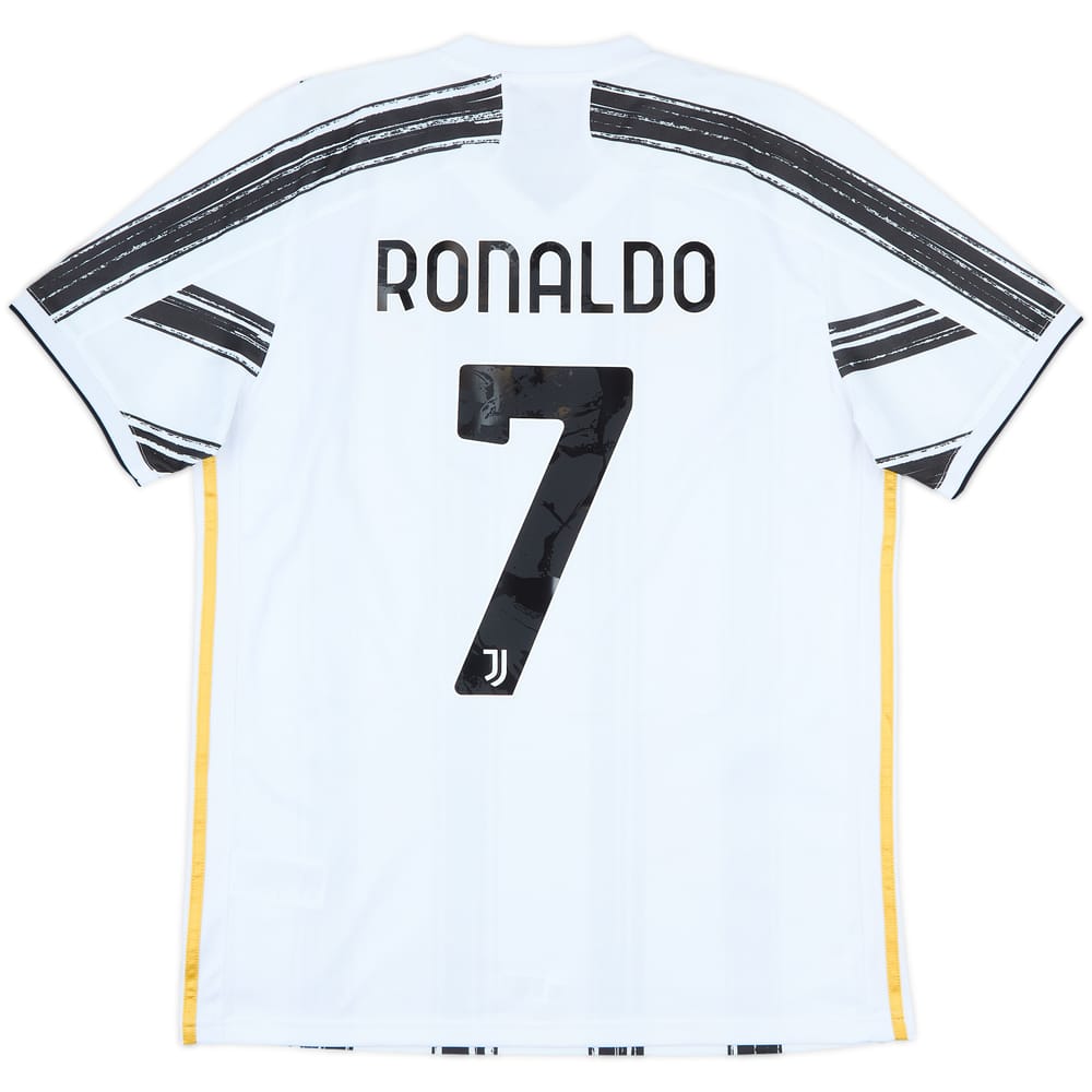 2020-21 Juventus Home Shirt Ronaldo #7 - 9/10 - (L)