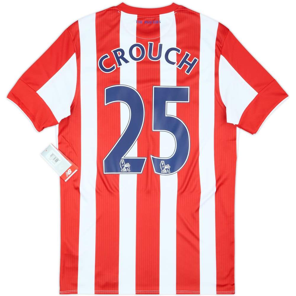2015-16 Stoke City Home Shirt Crouch #25 (S)