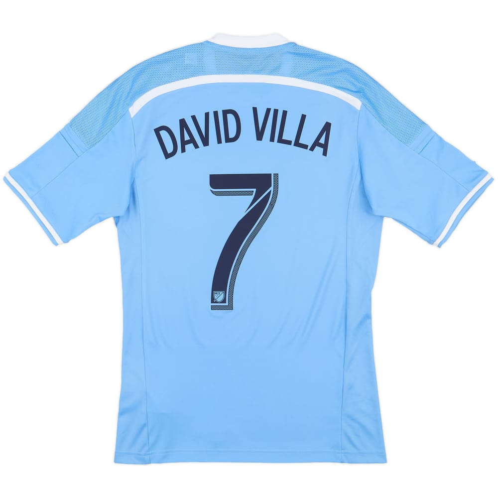 2015-16 New York City Home Shirt David Villa #7 - 8/10 - (S)