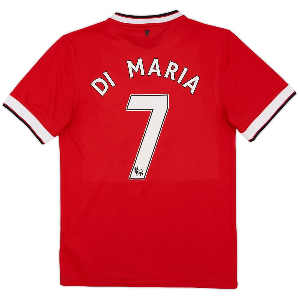 2014-15 Manchester United Home Shirt Di Maria #7 - 6/10 - (S)