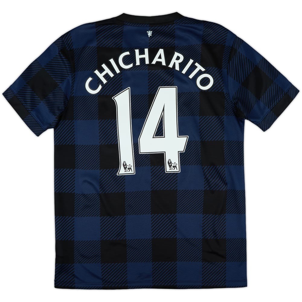 2013-14 Manchester United Away Shirt Chicharito #14 - 6/10 - (M)