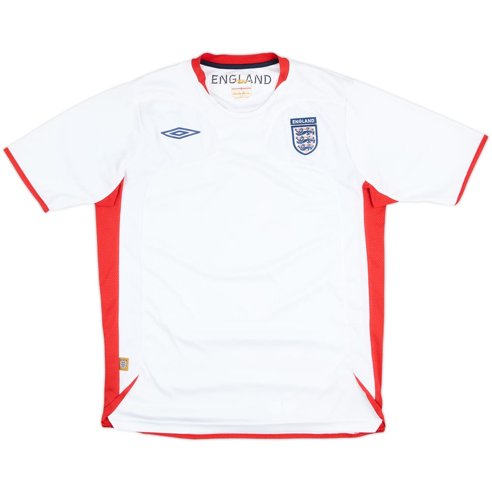 2006-08 England Umbro Training Shirt - 5/10 - (M)
