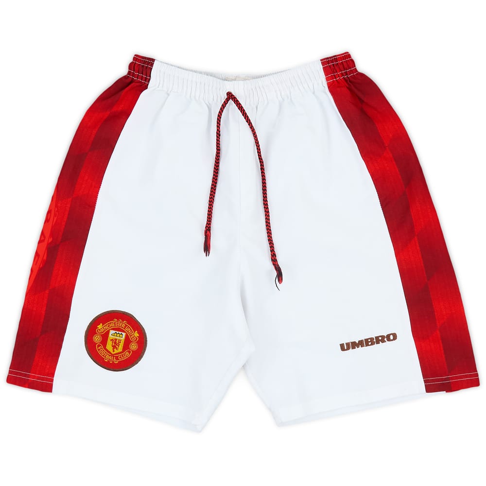 1996-97 Manchester United Home Shorts - 6/10 - (S)