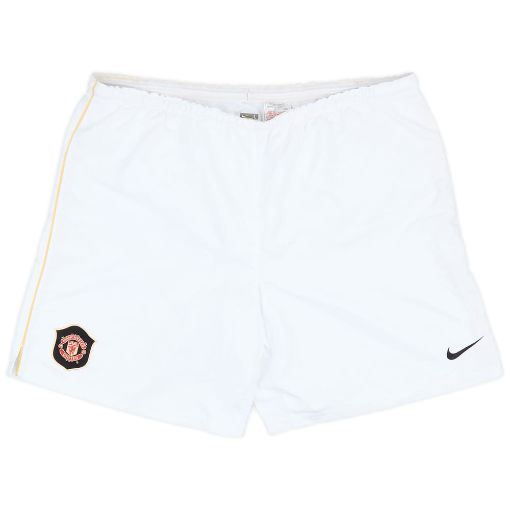 2006-07 Manchester United Home Shorts - 6/10 - (L)