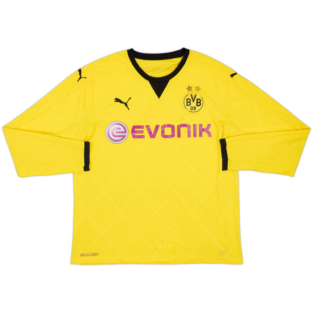 2015-16 Borussia Dortmund European Home L/S Shirt - 5/10 - (L)