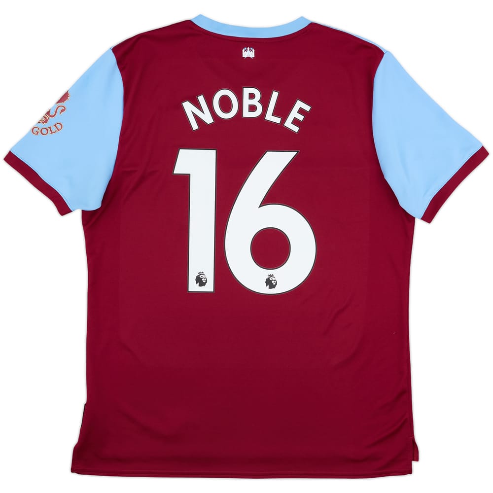 2019-20 West Ham Home Shirt Noble #16 - 10/10 - (L)