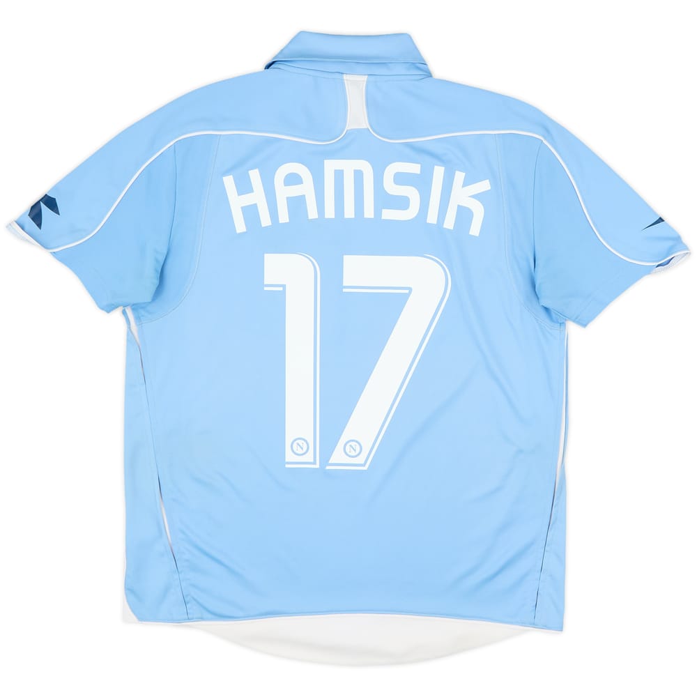 2008-09 Napoli Home Shirt Hamsik #17 - 6/10 - (S)