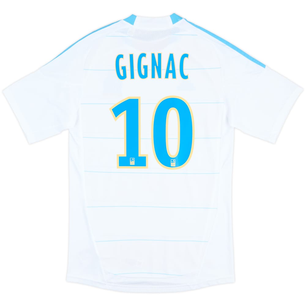 2010-11 Olympique Marseille Home Shirt Gignac #10 - 10/10 - (S)