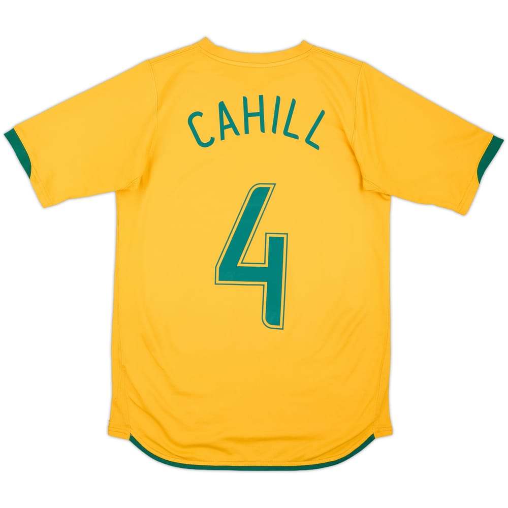2006-08 Australia Home Shirt Cahill #4 - 6/10 - (S)