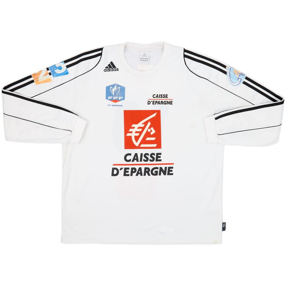 2007-08 Coupe de France L/S Shirt #10 - 6/10 - (XL)
