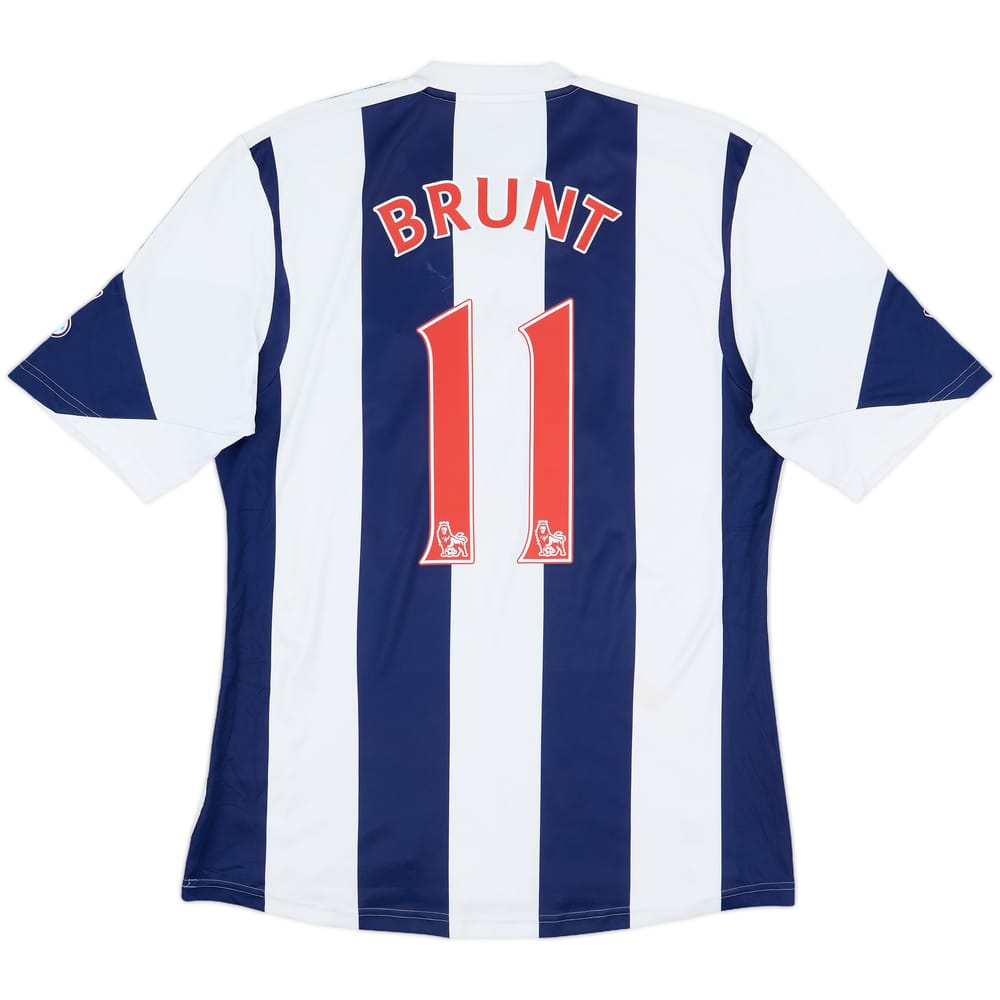 2013-14 West Brom Home Shirt Brunt #11 - 5/10 - (M)