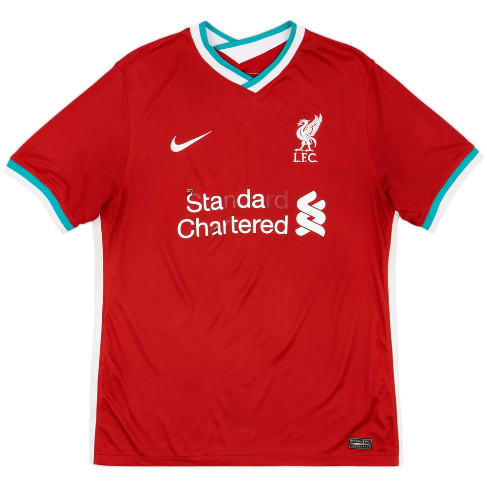 2020-21 Liverpool Home Shirt - 4/10 - (L)