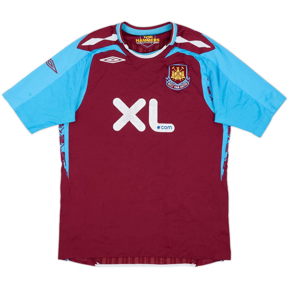 2007-08 West Ham Home Shirt - 5/10 - (L)