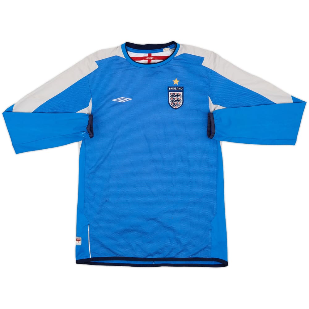 2004-06 England GK Shirt - 6/10 - (XL.Boys)