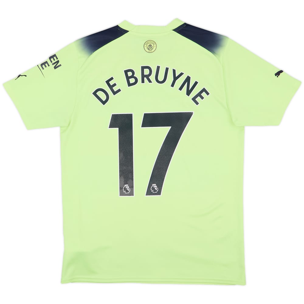 2022-23 Manchester City Third Shirt De Bruyne #17 - 10/10 - (M)