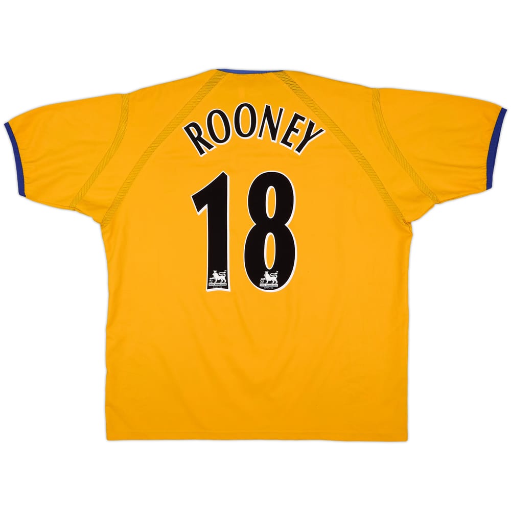 2003-04 Everton Away Shirt Rooney #18 - 6/10 - (XL)