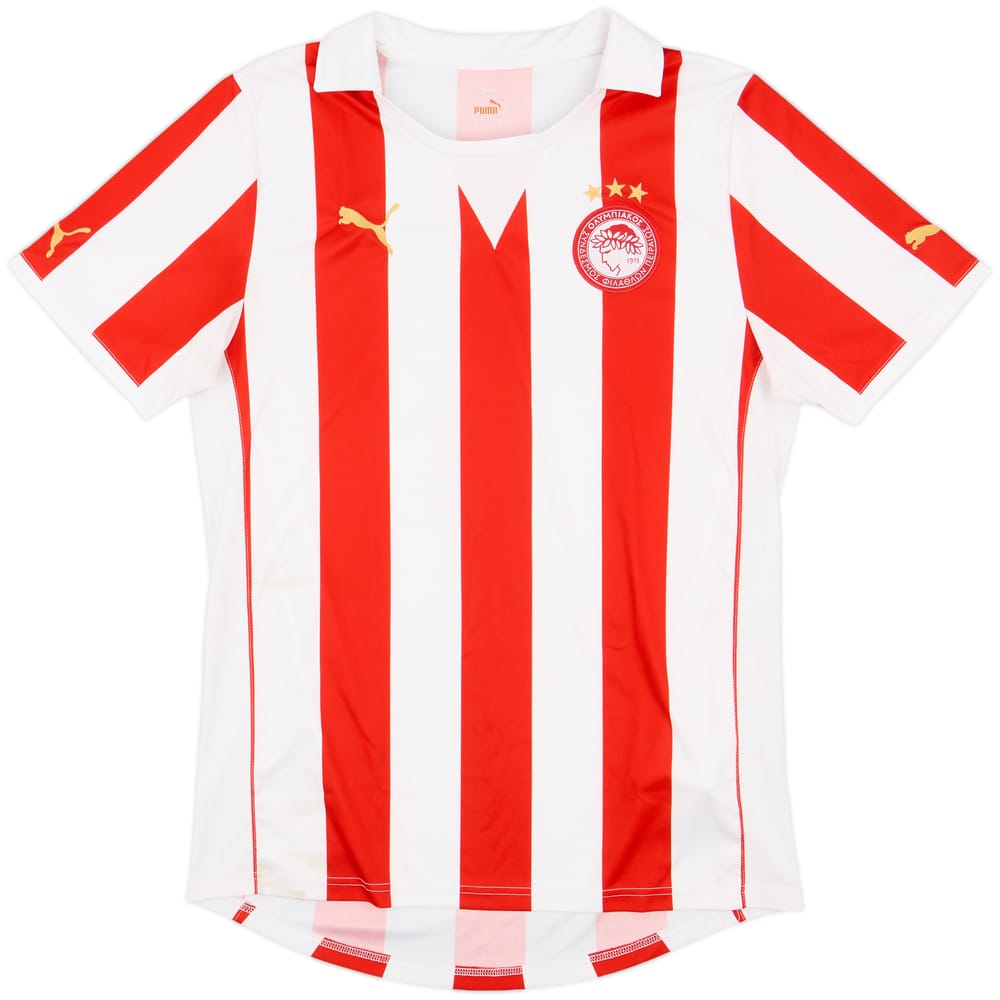 2011-12 Olympiakos Home Shirt - 7/10 - (L)