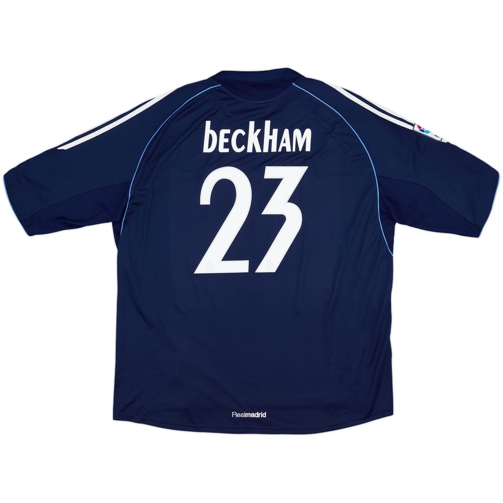 2005-06 Real Madrid Away Shirt Beckham #23 - 10/10 - (XXL)