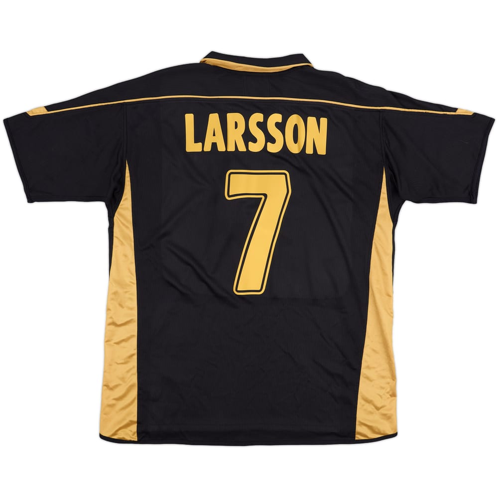 2003-04 Celtic Away Shirt Larsson #7 - 8/10 - (XL)