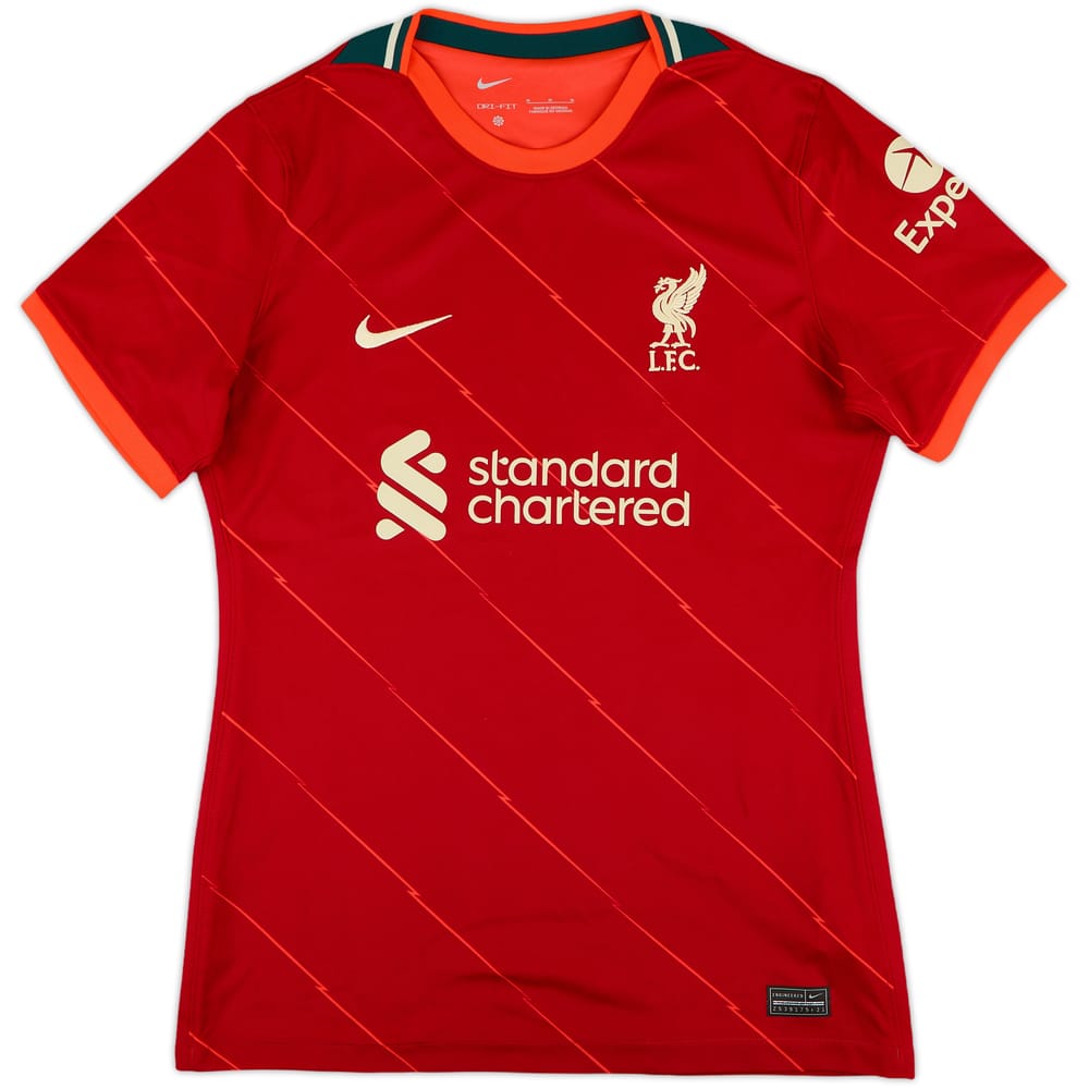 2021-22 Liverpool Home Shirt - 8/10 - (Women's M)