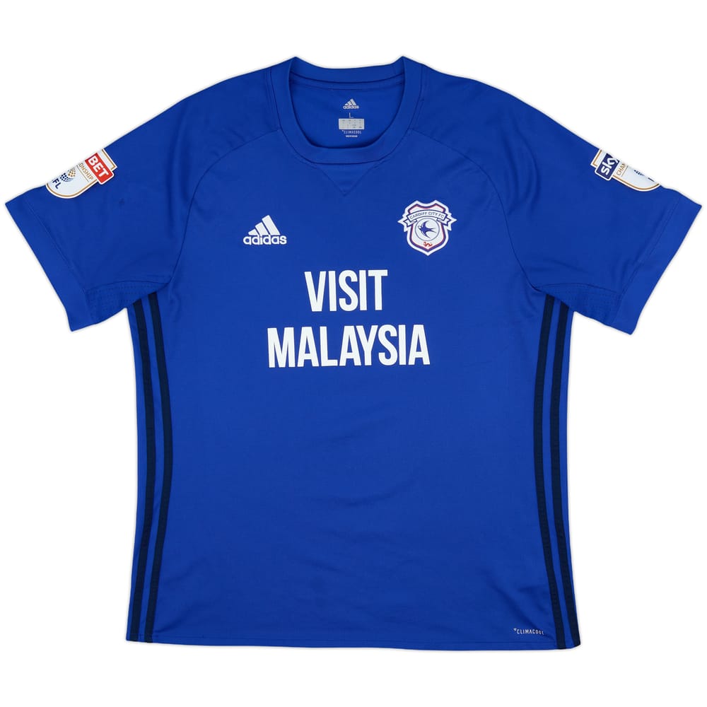 2017-18 Cardiff City Home Shirt - 6/10 - (L)