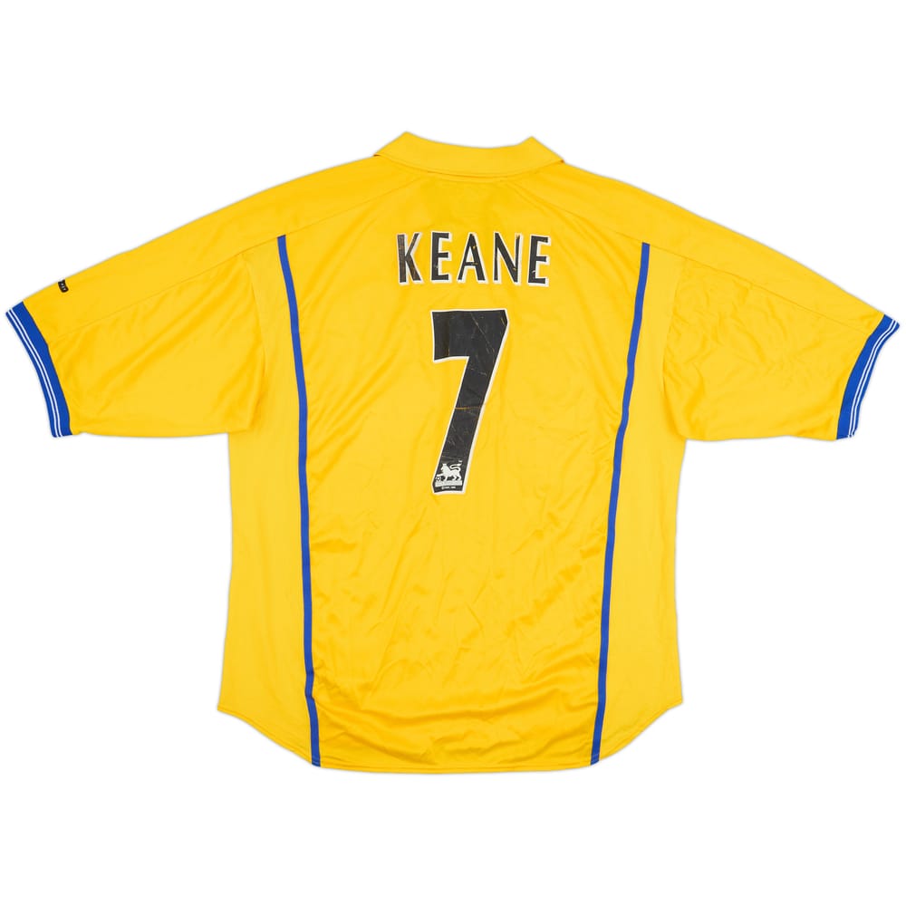 2000-02 Leeds United Away Shirt Keane #7 - 5/10 - (L)