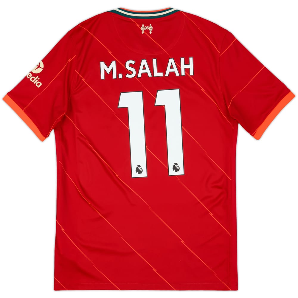 2021-22 Liverpool Home Shirt M.Salah #11 - 6/10 - (M)