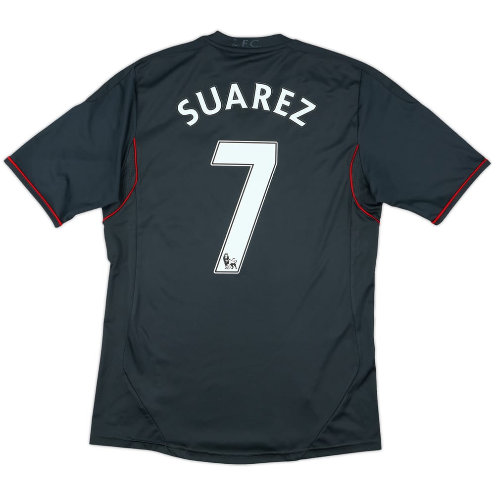 2011-12 Liverpool Away Shirt Suarez #7 - 8/10 - (S)