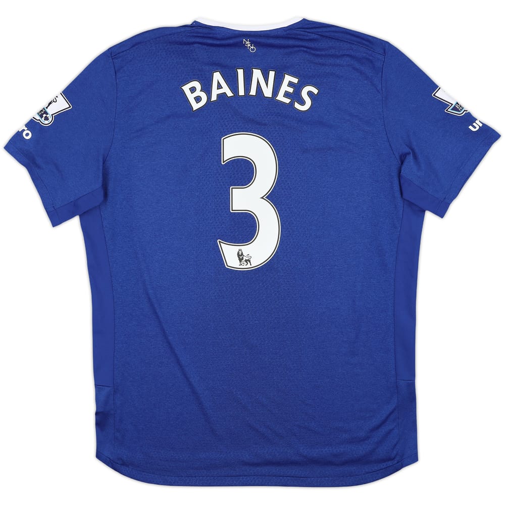 2015-16 Everton Home Shirt Baines #3 - 10/10 - (XL)