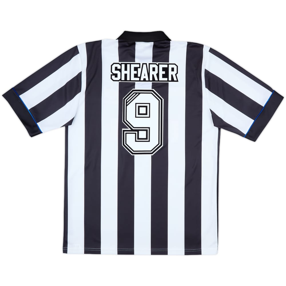 1993-95 Newcastle Home Shirt Shearer #9 - 9/10 - (L)