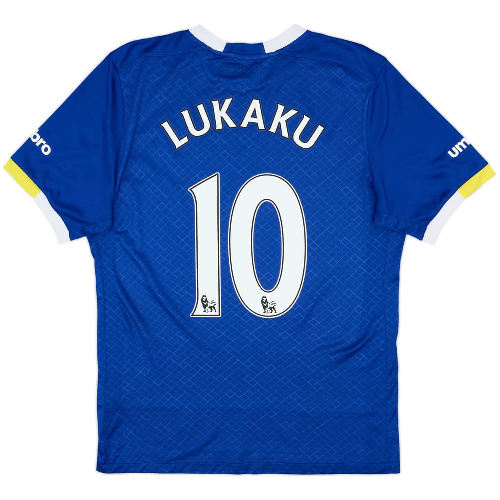 2016-17 Everton Home Shirt Lukaku #10 - 9/10 - (M)