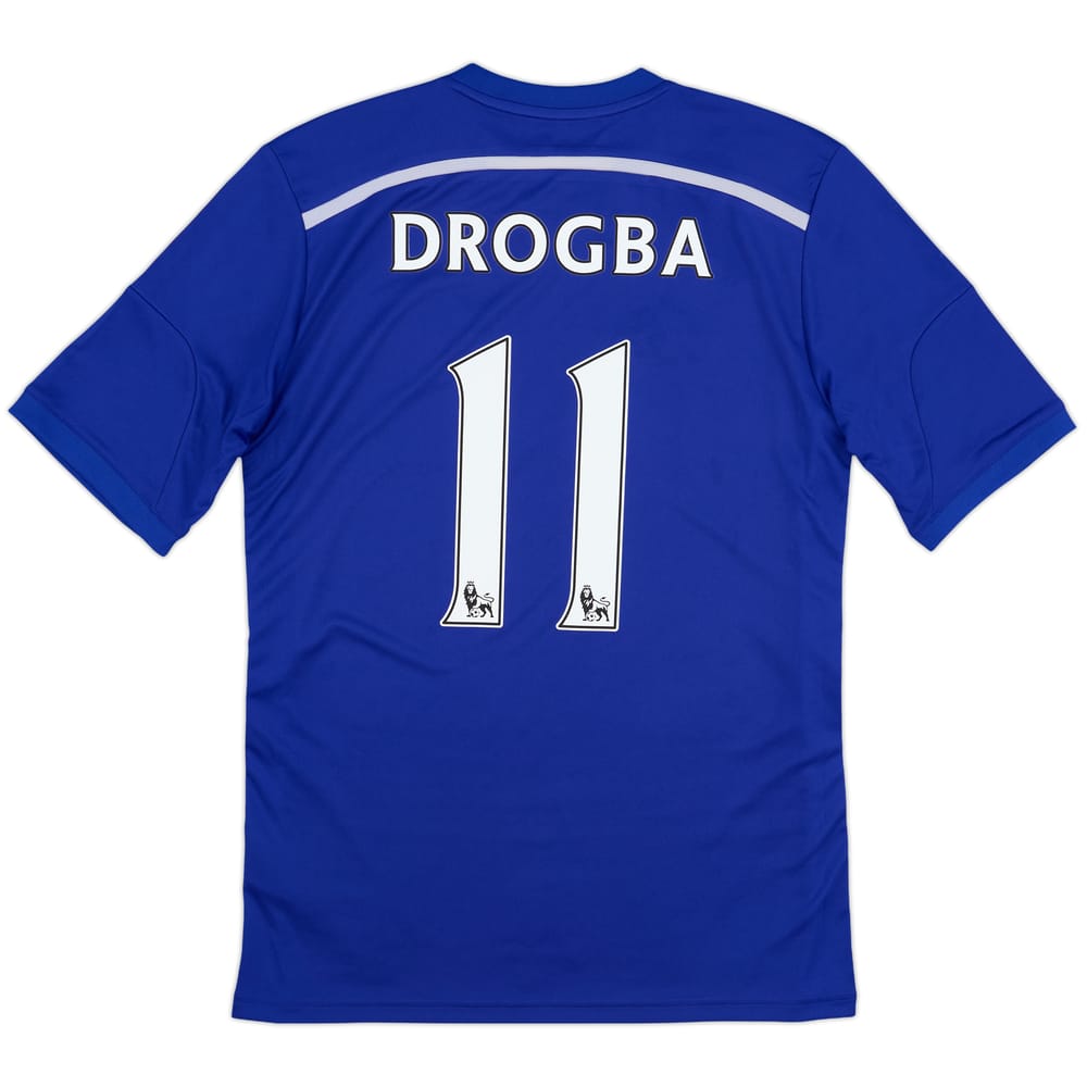 2014-15 Chelsea Home Shirt Drogba #11 - 6/10 - (M)